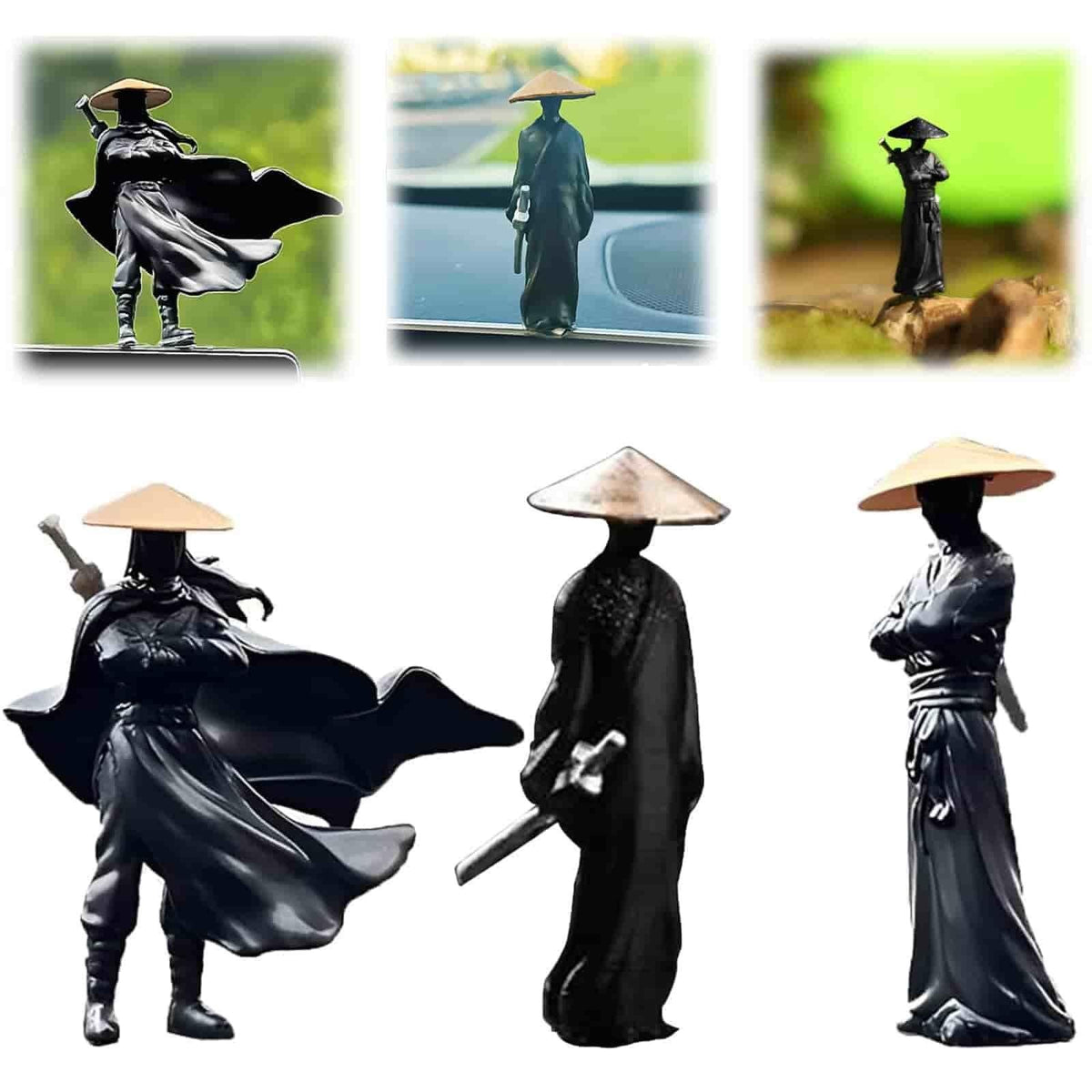 Swordsman Youxia Knight Dashboard Figurines