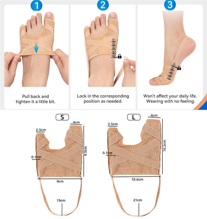 Unisex Bunion Corrector Big Toe & Tail Toe Pain Relief