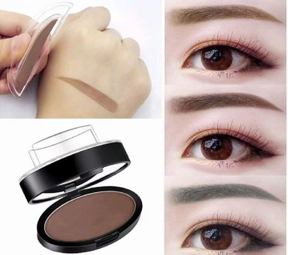 Double Seal Eyebrow Stamp Powder Kit