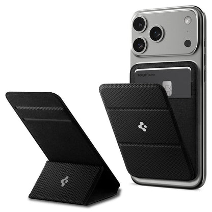 Portable Magnetic Card Holder Wallet With Mobile Stand