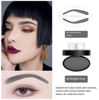 Double Seal Eyebrow Stamp Powder Kit