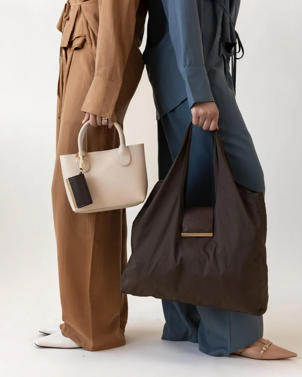 Foldable Keychain Tote Bag