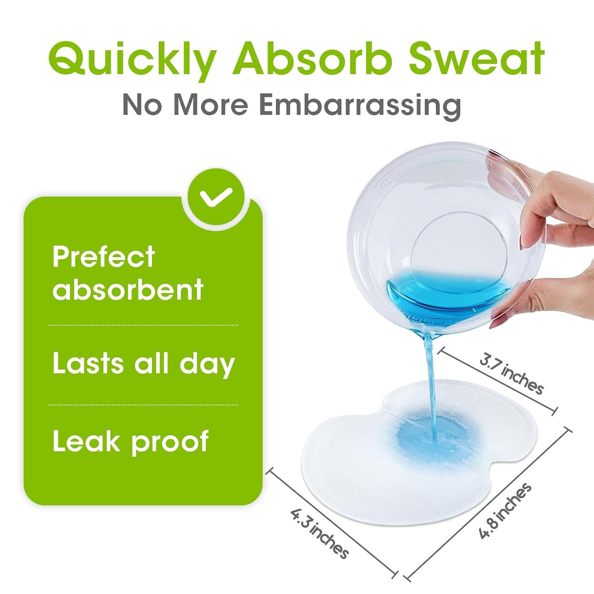 Disposable Underarm Sweat Pads