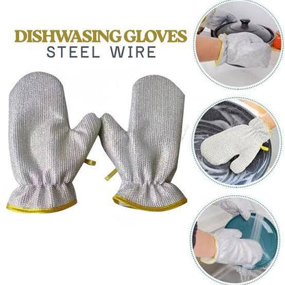Steel Wire Dishwashing Gloves