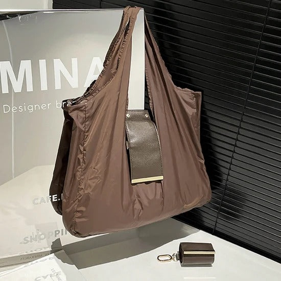 Foldable Keychain Tote Bag