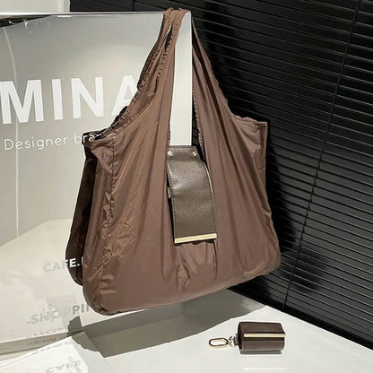 Foldable Keychain Tote Bag