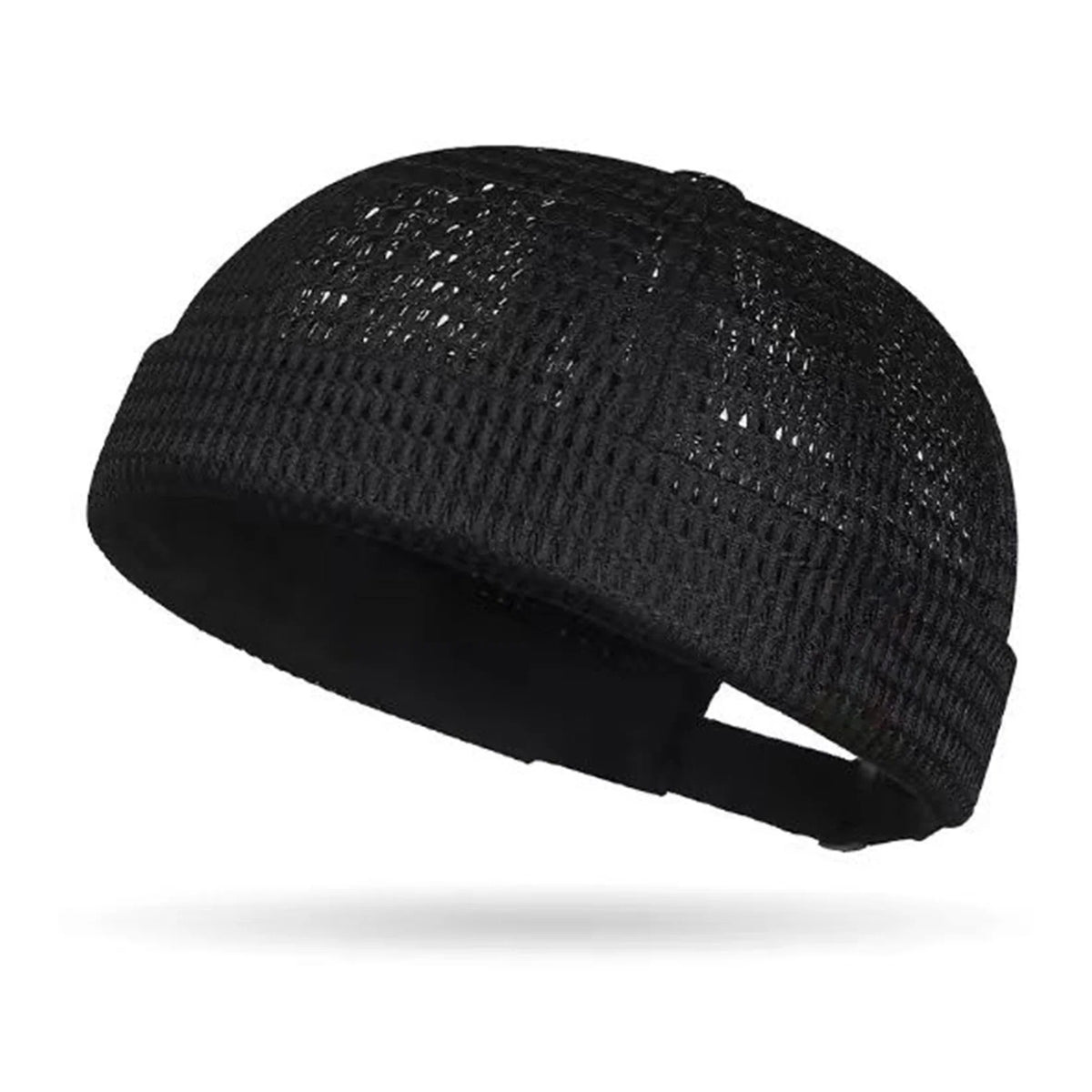 Breathable Mesh Brimless Docker Hat