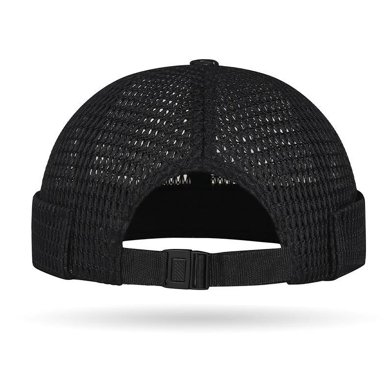 Breathable Mesh Brimless Docker Hat