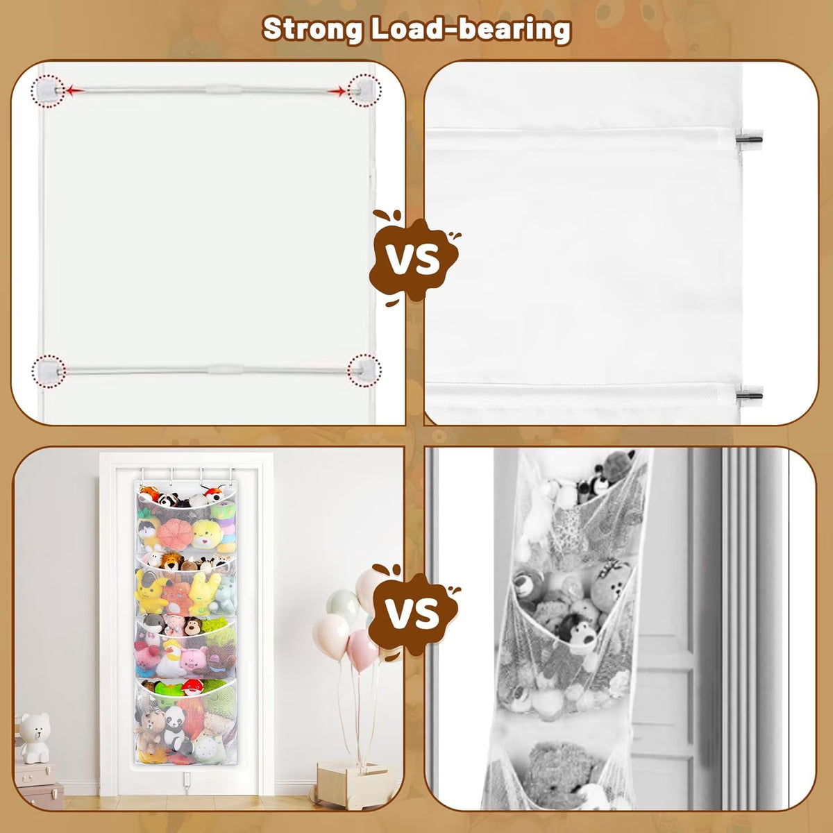 Door Stuffed Storage Organizer