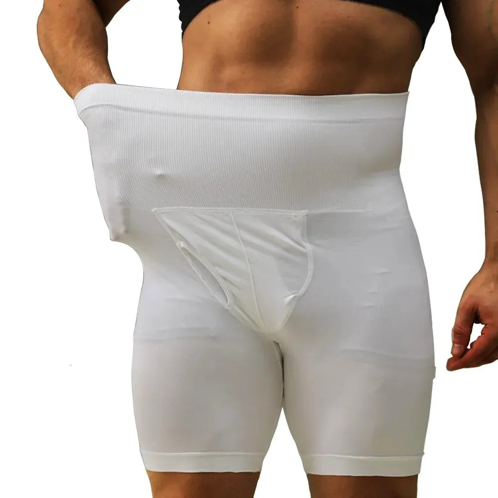 Mens High Waist Tummy Control Shapewear