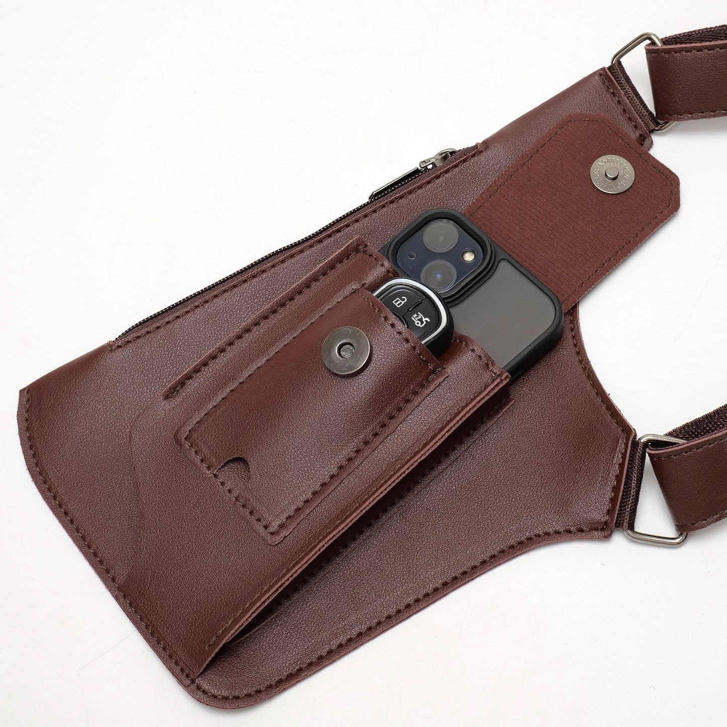 Adjustable Medieval Leather Harness Holster Bag