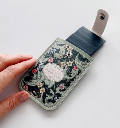 PULL UP VINTAGE FLORAL CARD HOLDER