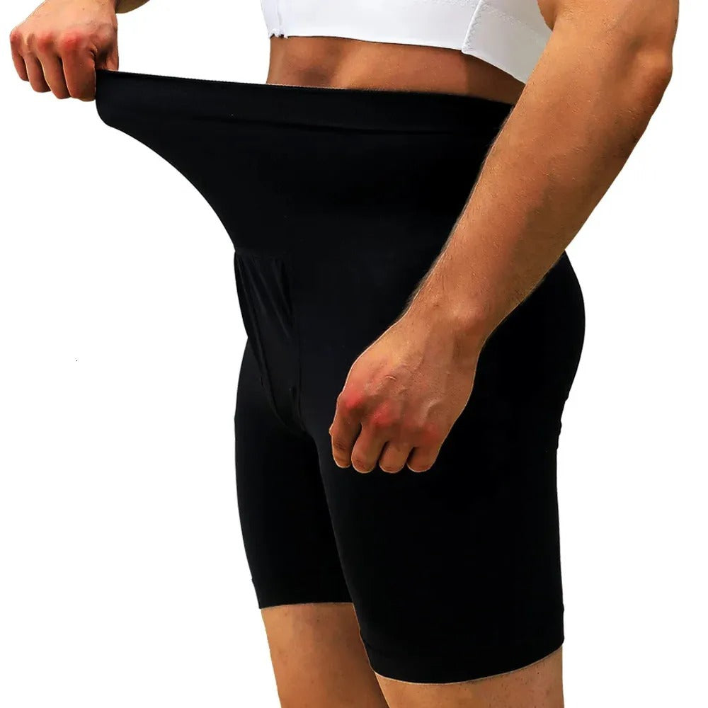 Mens High Waist Tummy Control Shapewear