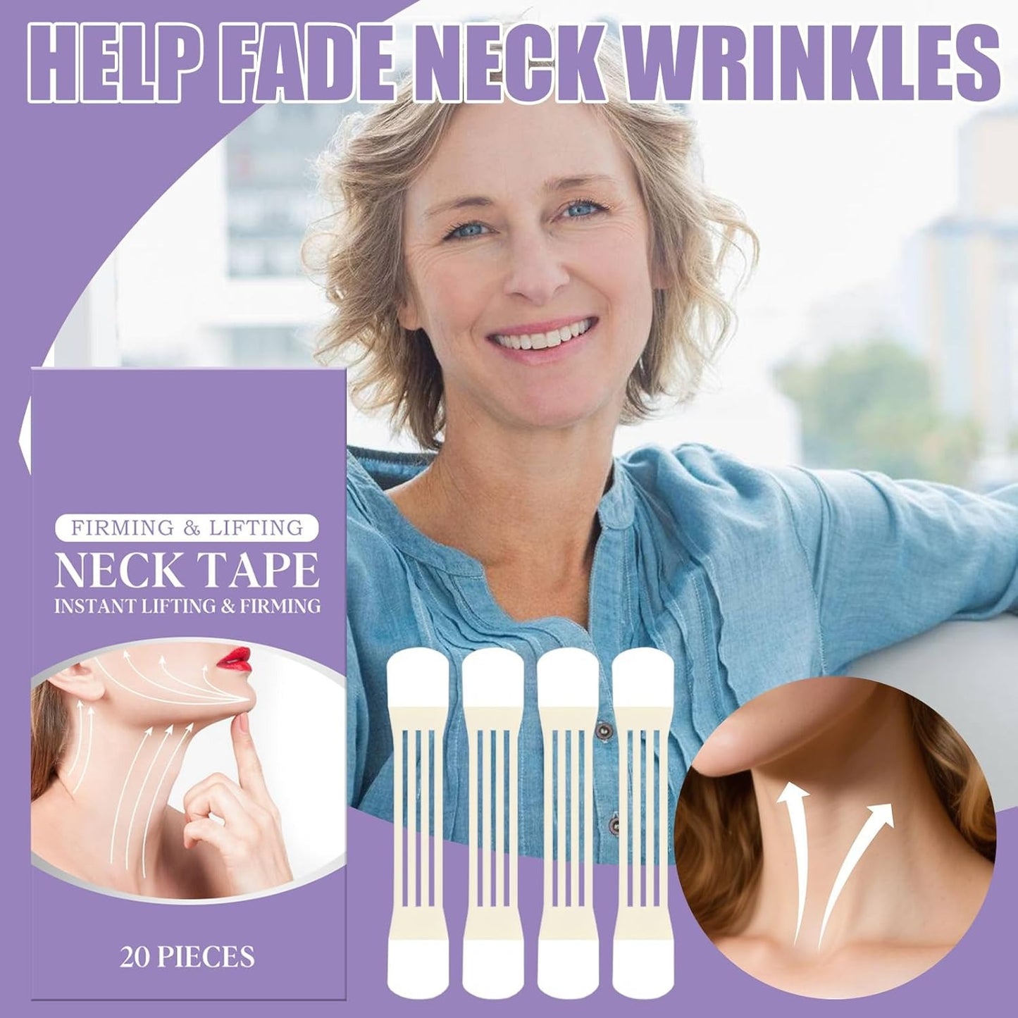 Viareline Firming & Lifting Neck Tape