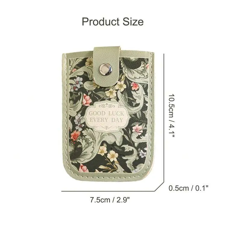 PULL UP VINTAGE FLORAL CARD HOLDER