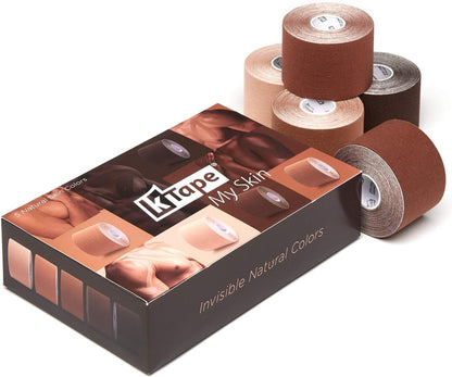 Skin Toned Elastic Kinesiology Tape