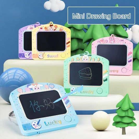 Mini LCD Writing Tablet Keychain