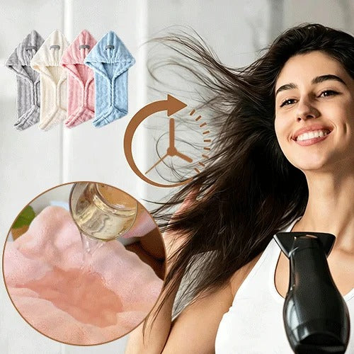 Ultra Absorbent Fast Drying Hair Turban