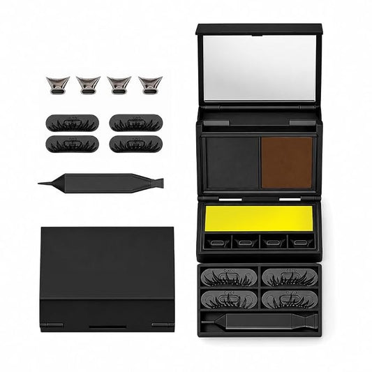 3-in-1 Eyelash & Eyeliner Stamp Kit with Beauty Mark