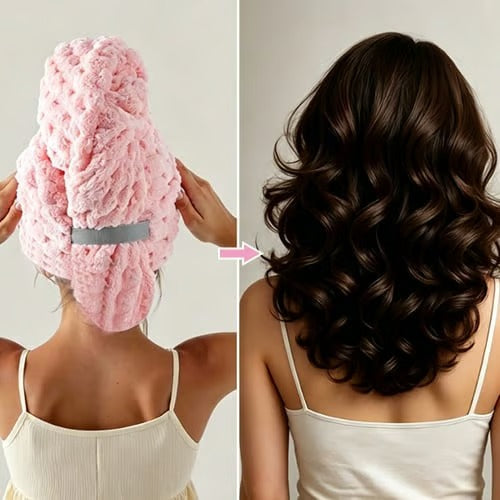 Ultra Absorbent Fast Drying Hair Turban