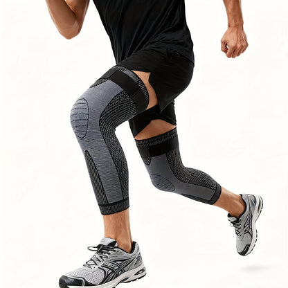 Long Elastic Compression Knee Sleaves