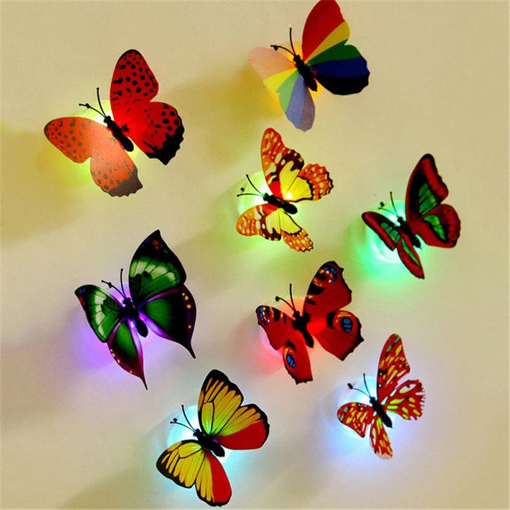 3D LED Butterfly Decoration Night Light
